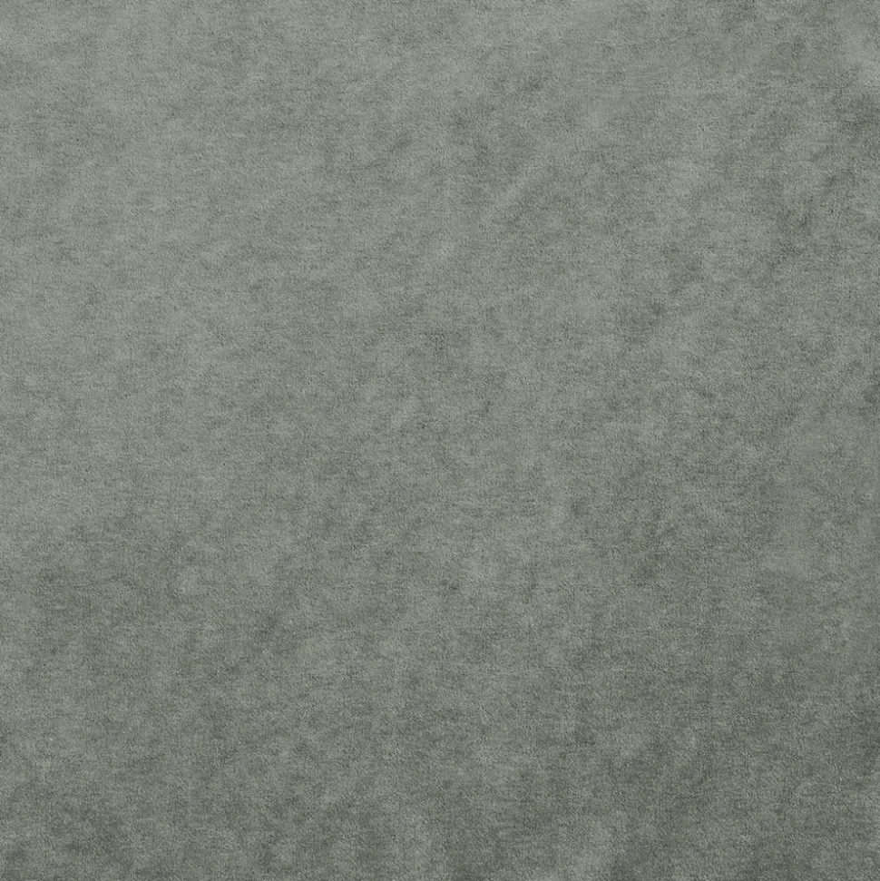 Samt Sessel ohne Armlehnen in Graugrün - Norwich