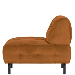 Samtsessel in Hellbraun - Mindnight