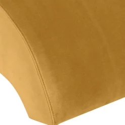 Samtvelours Sessel in Gelb und Schwarz - Nikaragva