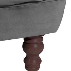 Samtvelours Wohnzimmercouch im Barockstil - Sicilianu