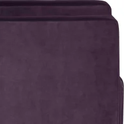 Samtvelours Wohnzimmersessel in Dunkellila - Adagiona