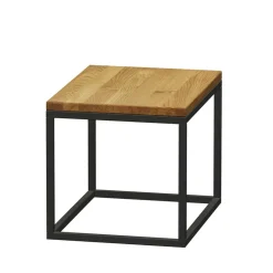 3-Satz Beistelltisch aus Wildeiche - Deliana (dreiteilig)