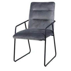 Scandi Chic Essgruppe mit Polsterstühlen - Coestra (fünfteilig)