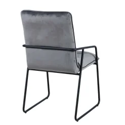 Scandi Chic Essgruppe mit Polsterstühlen - Coestra (fünfteilig)