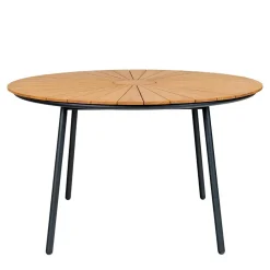 Scandi Chic Gartentisch aus Teak Massivholz - Farmer