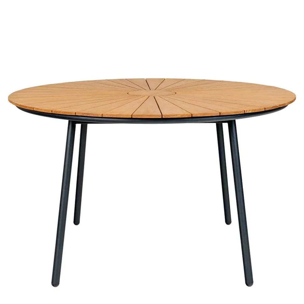 Scandi Chic Gartentisch aus Teak Massivholz - Farmer