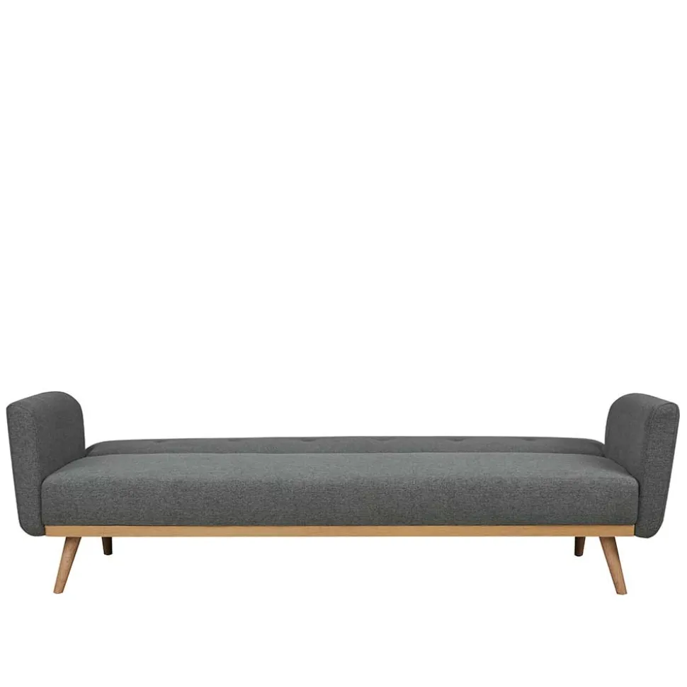 Scandi Chic Schlafcouch in Dunkelgrau & Natur - Giorgio