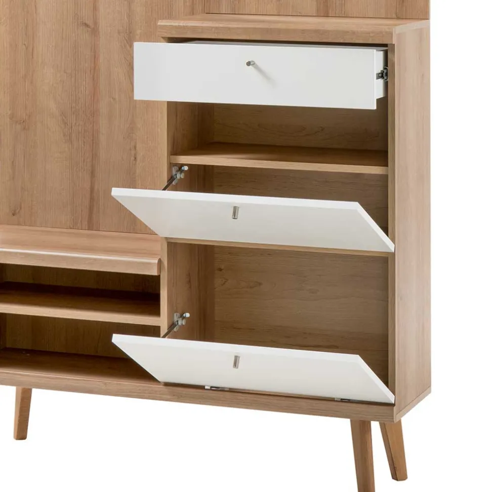 Scandi Kompaktgarderobe in 110x200x34 - Cablos