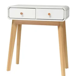 Scandi Konsolentisch mit zwei Schubladen - Kolreva