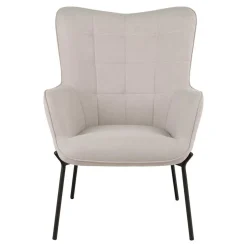 Scandi Polstersessel in Beige - Helina