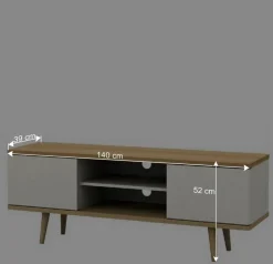 Scandi TV Unterschrank zweifarbig - Jendren