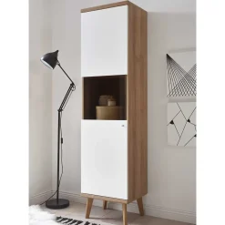 Scandi Wohnwand Möbel als Set - Cablos (vierteilig)