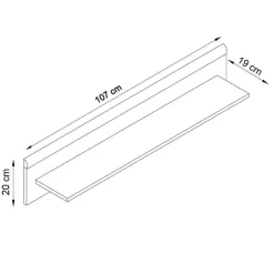 Scandi Wohnzimmer Einrichtung Set - Cablos I (sechsteilig)