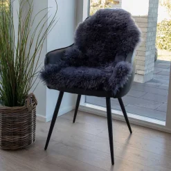 Schaf Echtfell in Grau - Vericia