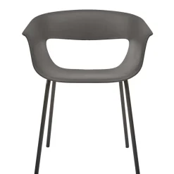 Schalenstuhl mit Armlehnen - Niabelda (2er Set)