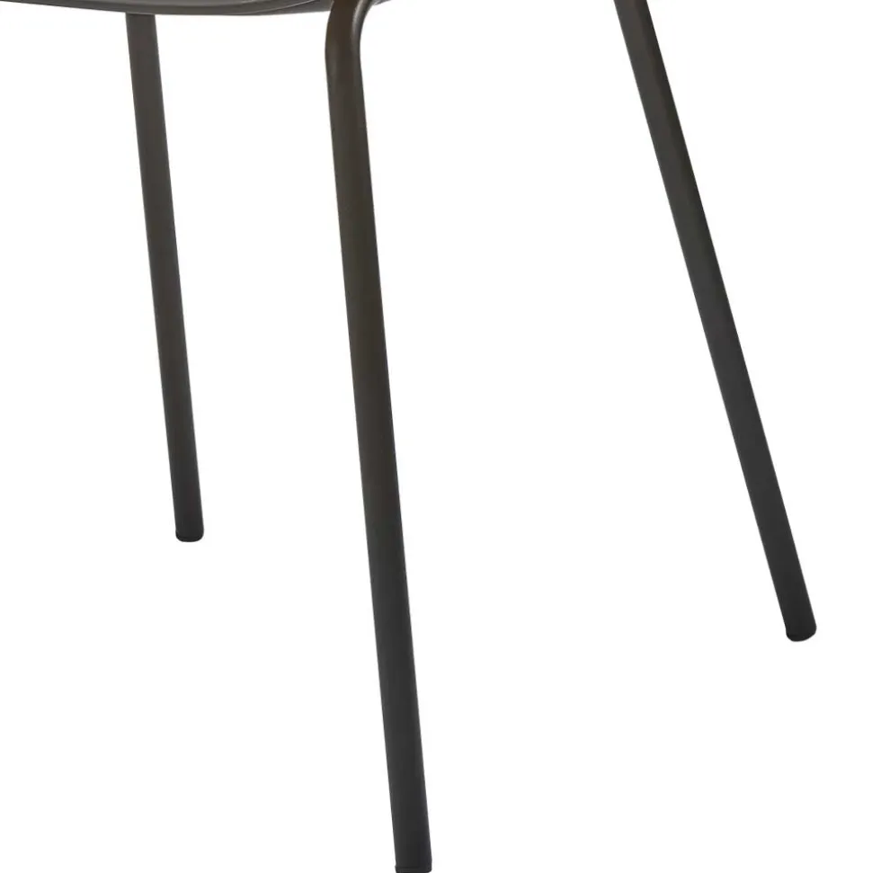 Schalenstuhl mit Armlehnen - Niabelda (2er Set)