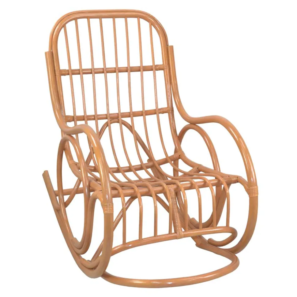 Schaukelsessel Bilcady aus Rattan