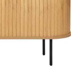 Schiebetüren-Sideboard in ovalem Design - Barnetta