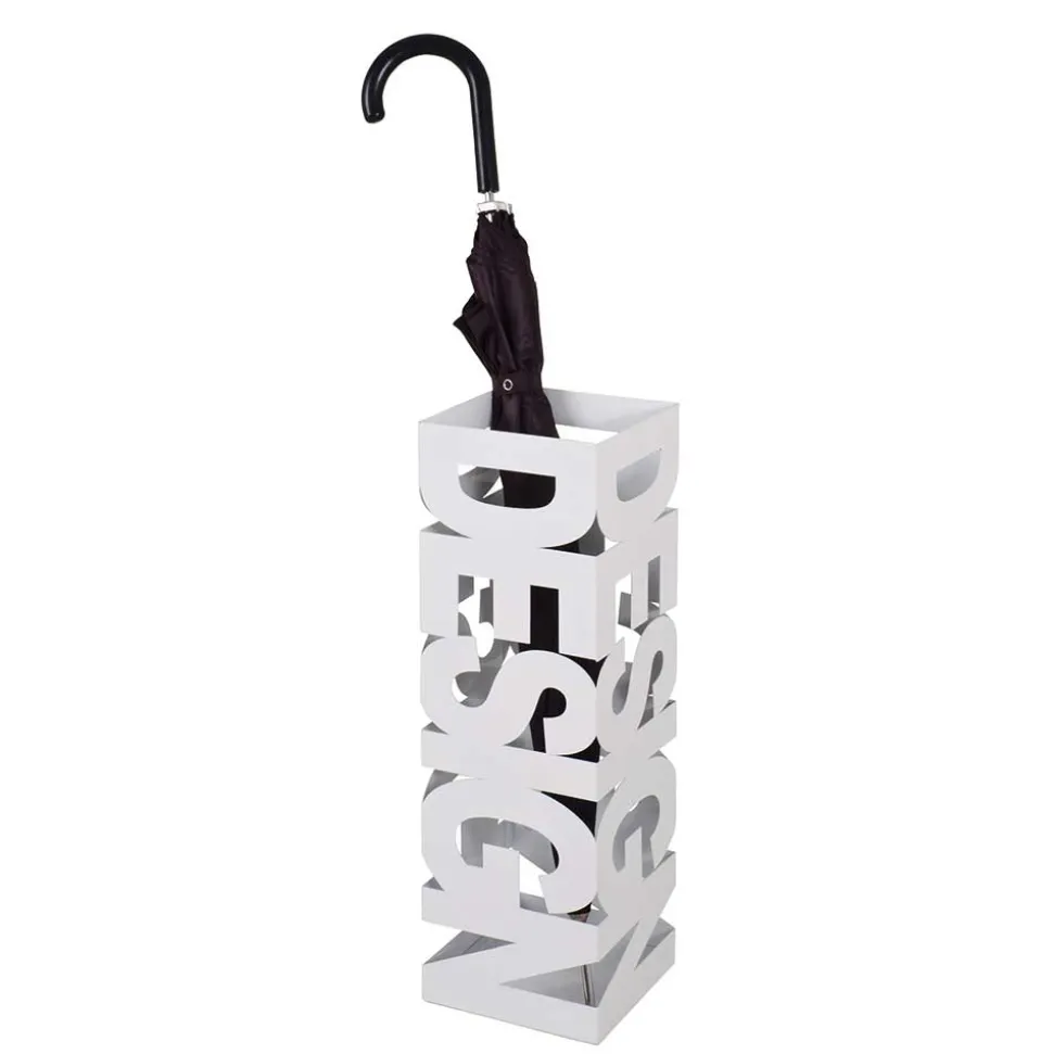 Schirmbehälter Kerttu in Weiß