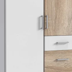 Schlafraum Kleiderschrank mit drei Schubladen - Magdelan