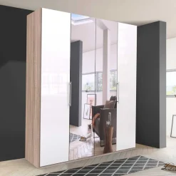 Schlafraum Kleiderschrank mit Spiegel - Bosays