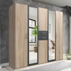 Schlafzimmer Drehtürenschrank modern - Ride