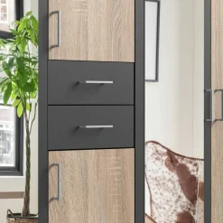 Schlafzimmer Drehtürenschrank modern - Ride