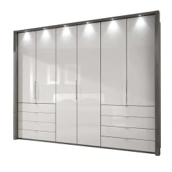 Schlafzimmer Einrichtung Möbelset - Devanico (vierteilig)