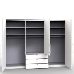 Schlafzimmer Falttüren-Schrank mit Spiegel - Empresian