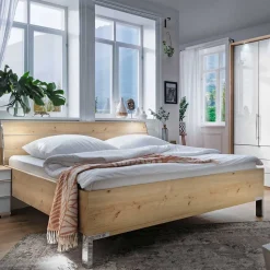 Schlafzimmer in Eiche Bianco & Weiß - Nuetran (vierteilig)