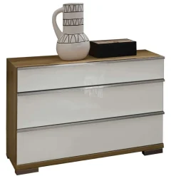 Schlafzimmer in Eiche Bianco & Weiß - Nuetran (vierteilig)