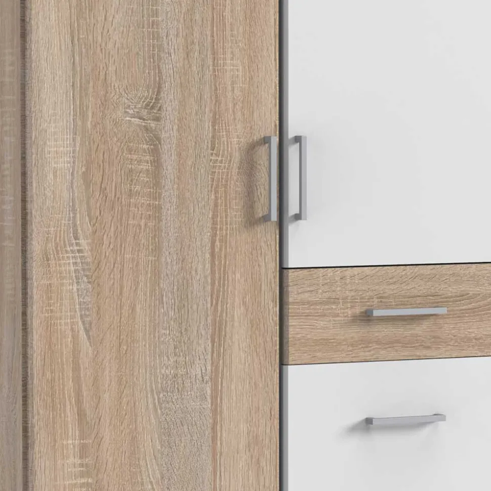 Schlafzimmer Kleiderschrank zweifarbig - Coros