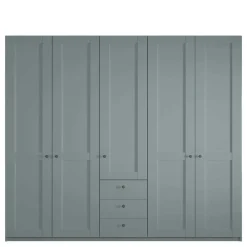 Schlafzimmer Kleiderschrank in Graugrün - Rajavo