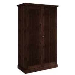 Schlafzimmer Kleiderschrank in Dunkelbraun - Nauizia