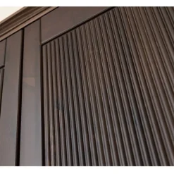 Schlafzimmer Kleiderschrank in Dunkelbraun - Nauizia