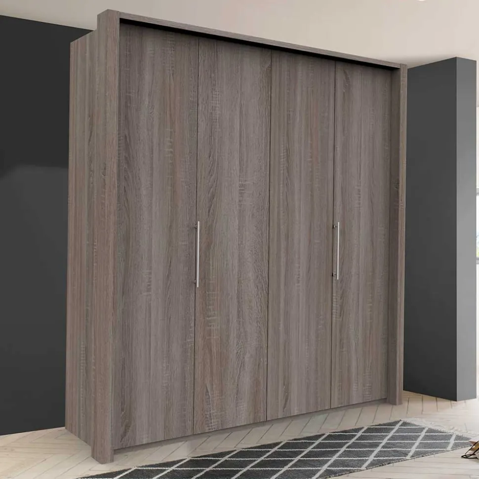 Schlafzimmer Kleiderschrank mit Folierung - Crenba