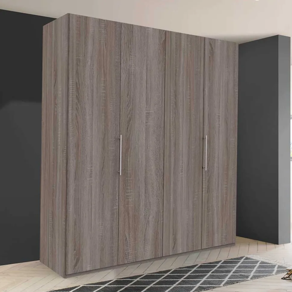 Schlafzimmer Kleiderschrank mit Folierung - Crenba