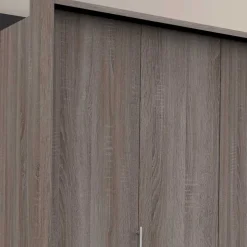 Schlafzimmer Kleiderschrank mit Folierung - Crenba