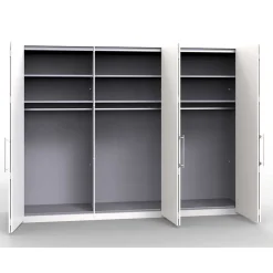 Schlafzimmer Komplettset Donpiave in Weiß (sechsteilig)