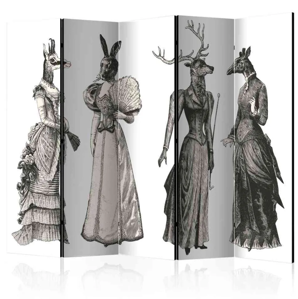 Schlafzimmer Paravent Tierische Damen - Zusanna
