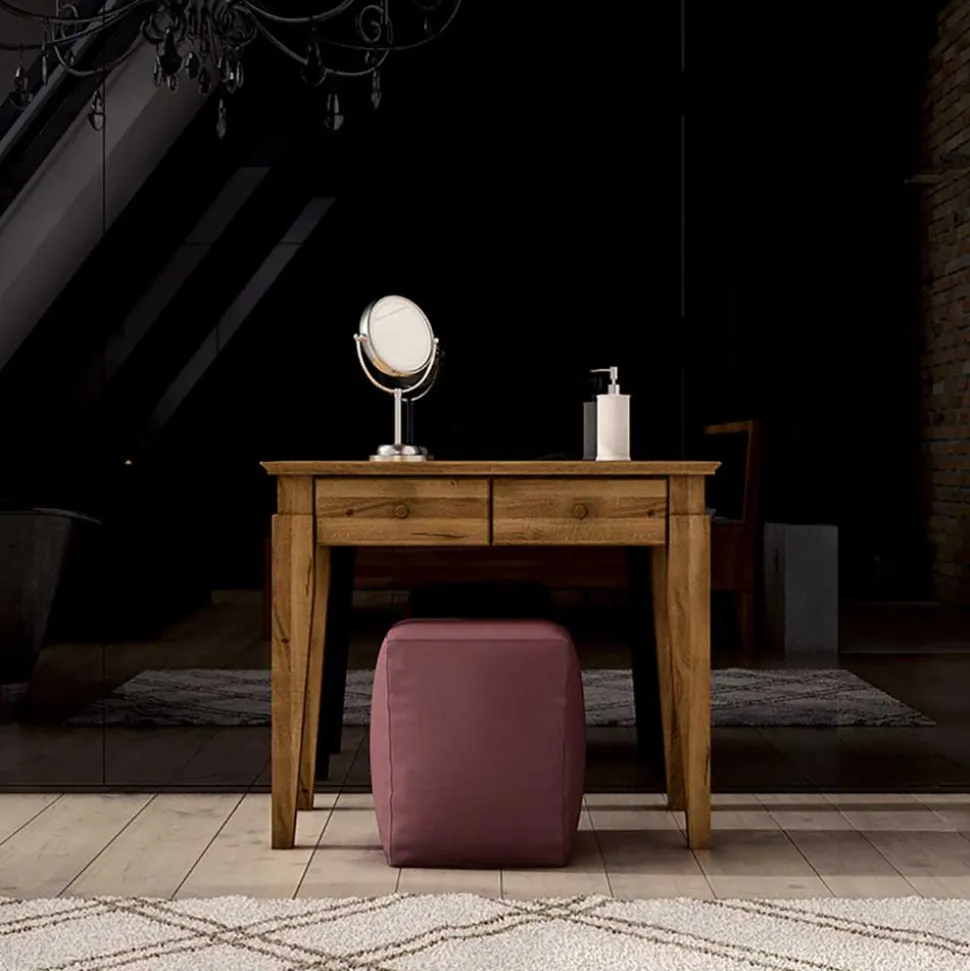 Schlafzimmer Schminktisch Masdamos aus Wildeiche Massivholz