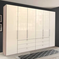 Schlafzimmerkleiderschrank mit sechs Schubladen - Rativian