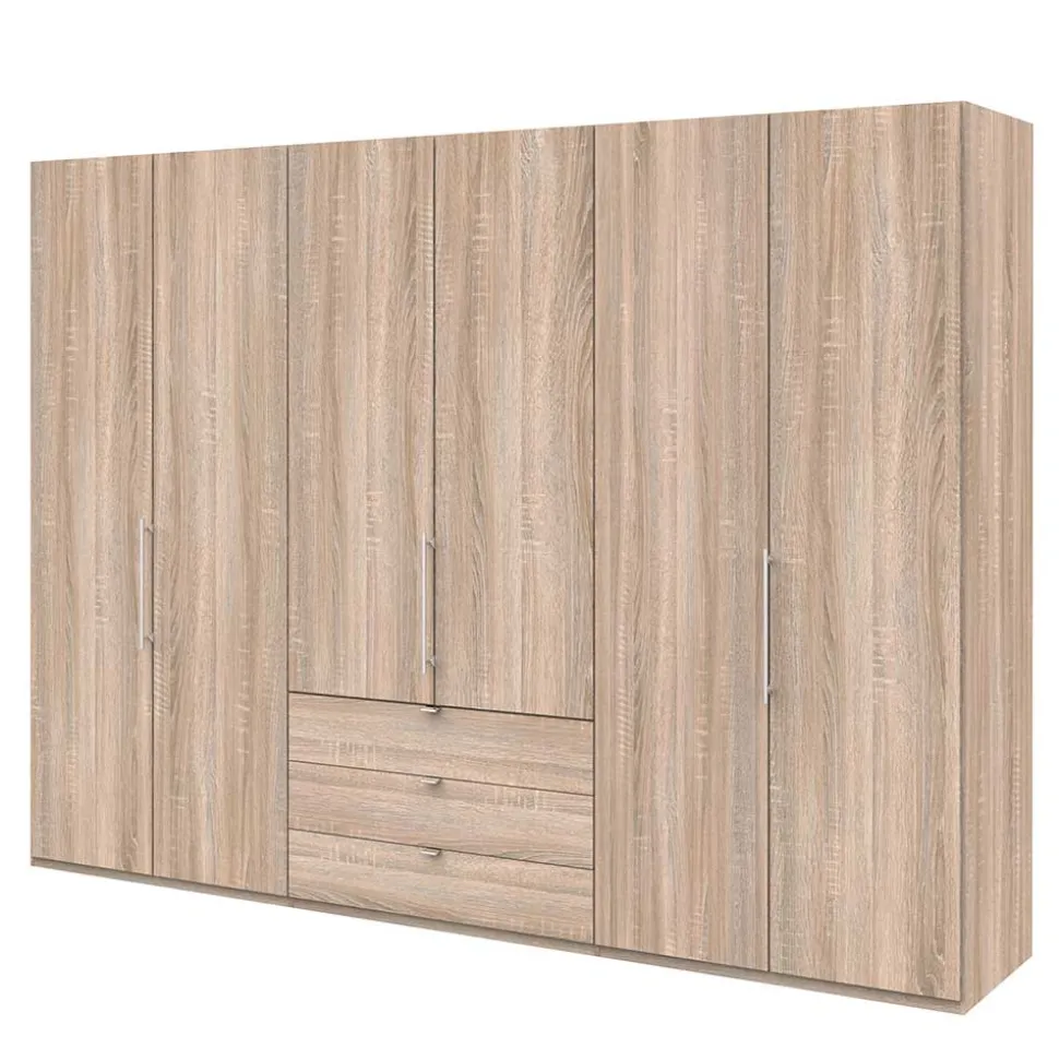 Schlafzimmerkleiderschrank in Holz Nachbildung - Zayun I