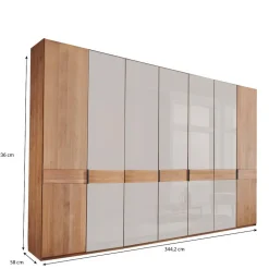 Schlafzimmer-Kleiderschrank mit sieben Türen - Dilacco