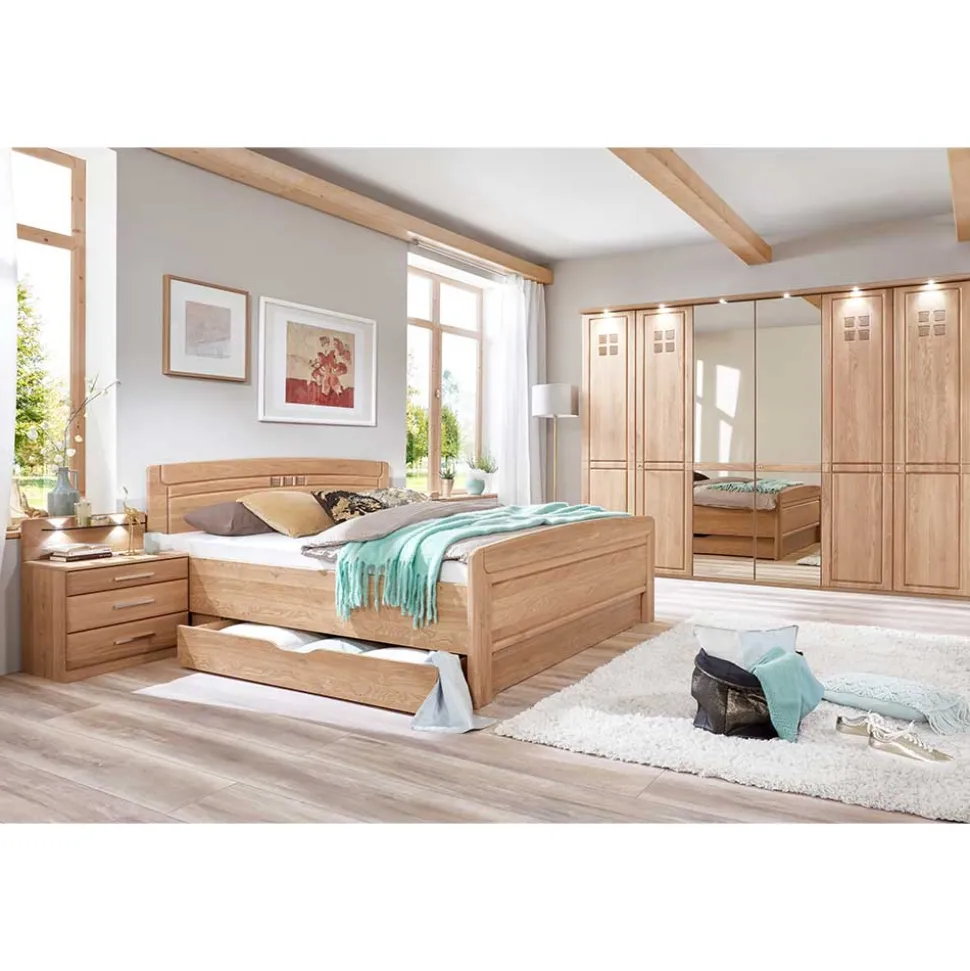 Schlafzimmermöbel als Set Angebot - Sendician (vierteilig)