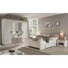 Schlafzimmermöbel mit Bett 140x200 - Nedita (vierteilig)