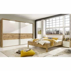 Schlafzimmermöbel Neriman mit Stauraumbett (vierteilig)