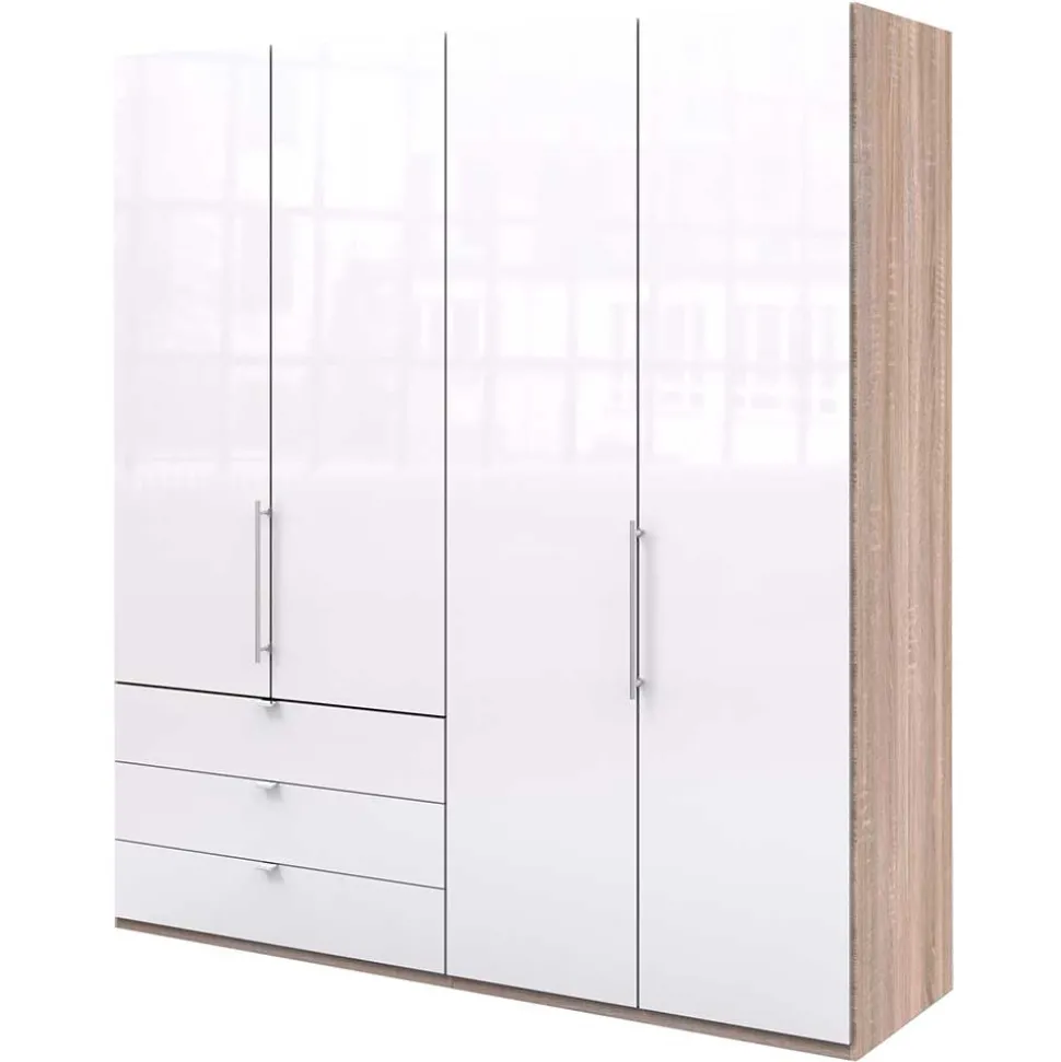 Schlafzimmerschrank 200cm breit in modernem Design - Bosays