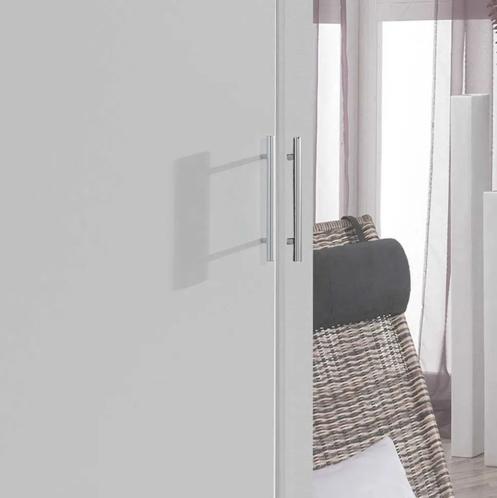 Schlafzimmerschrank in Weiß foliert - Jodolio