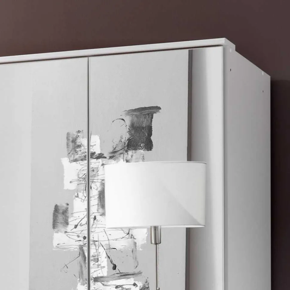 Schlafzimmerschrank Mellevos mit Spiegeltüren